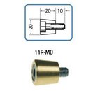 Conical Brass Levelling Head with M8 Bolt