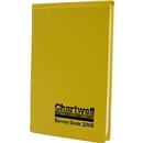 Chartwell 2206 Field Book - Ruled 2 Feint Red Centre Lines