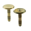 30mm Flat Brass Marker with Center Point